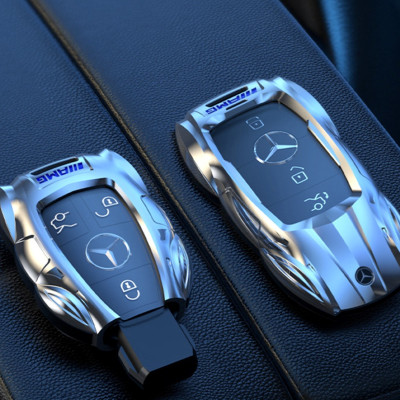 Ốp Chìa Khóa Mercedes C180 C200 C250 C300 E180 E200 E300 Glc200 Glc250 Glc300, Mercedes GLC...