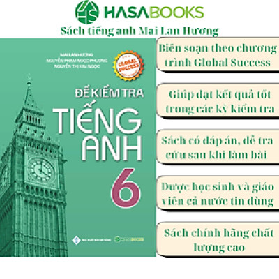 Đề Kiểm Tra Tiếng Anh 6 Global Success - Mai Lan Hương