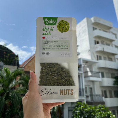 Hạt Bí Xanh Rang Oaky - Túi 150g