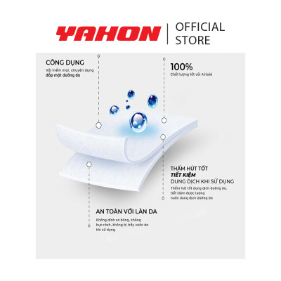 Combo Hộp Bông Dưỡng Da PUFFME Airlaid, 180 Miếng/Hộp