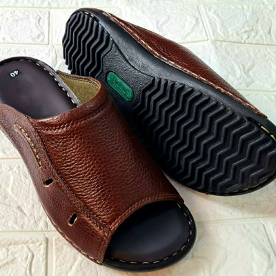 DÉP QUAI NGANG NAM DA BÒ 100%, DA BÒ TỰ NHIÊN, CHẤT LƯỢNG CAO