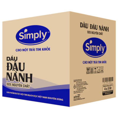 Dầu Đậu Nành Simply 5L