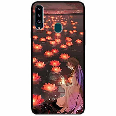 Ốp lưng dành cho Samsung A20s mẫu Thả Hoa Đăng