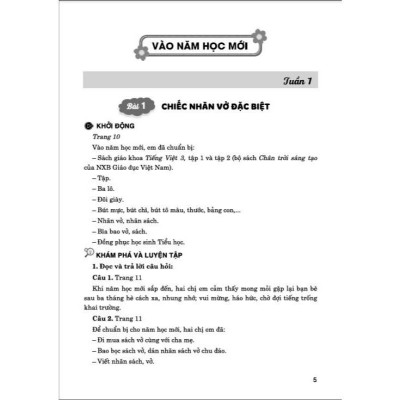 Hướng dẫn học và làm bài tiếng việt 3 tập 1 (bám sát sgk chân trời sáng tạo) - HA