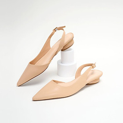 Giày Slingback trơn 3P PABNO PN12018 