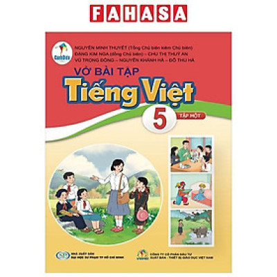 Sách - Vở Bài Tập Tiếng Việt 5 - Tập 1 (Cánh Diều) (2025)