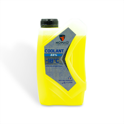Nước Mát Xe Máy, Ô tô NOMAD 1L Màu Xanh Dạ Quang Nhập Khẩu Chính Hãng - Nước Làm Mát Động Cơ Loại Tốt
