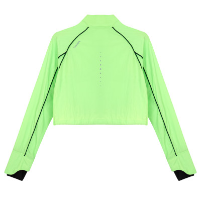 ÁO KHOÁC THỂ THAO CROPTOP ONWAYS NỮ THOÁNG MÁT, MỎNG NHẸ, ỐNG TAY XỎ NGÓN CHỐNG NẮNG TIỆN LỢI VIVIAN RELAX CROPPED JACKET W14165