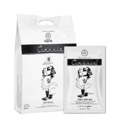 Combo 2 Cà Phê Trung Nguyên Legend Classic Hòa Tan – Bịch 50 Gói – Cà Phê Sữa Đậm Đà, Chuẩn Gu Việt