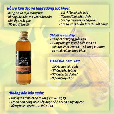 Mật ong nguyên chất hoa rừng loại 150g (chai nhựa)