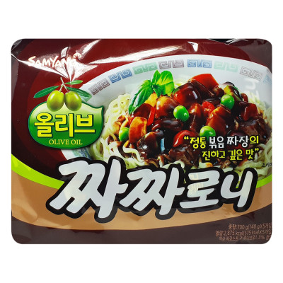 Lốc 5 Gói Mì Trộn Tương Tàu Samyang (140g / Gói)