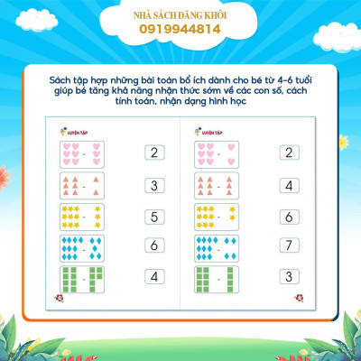 Sách - Toán Tư Duy Cho Trẻ Từ 3-4 Tuổi