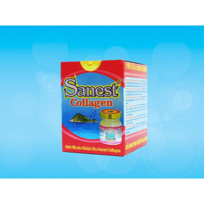 [Combo 10 lọ] Nước Yến sào Khánh Hòa Sanest Collagen đóng lọ 70ml - 770-21%