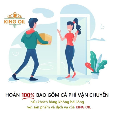 Tinh dầu Hoa Hồng nguyên chất từ thiên nhiên, xông phòng, khử mùi, đuổi muỗi, thơm phòng - KingOil