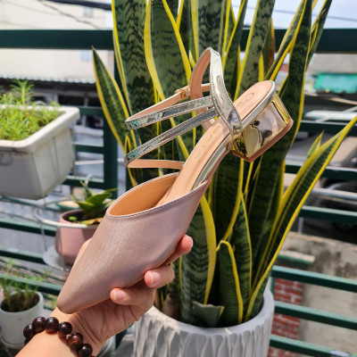 Giày bệt nữ quai sau ROSATA RO699 - 3p - Hồng - HÀNG VIỆT NAM - BKSTORE