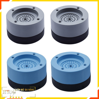 Bộ 04 chân đế cao su chống rung máy giặt   - HT SYS - Đế chống rung máy giặt - Đế chống ồn máy giặt, máy sấy,tủ lạnh, bàn ghế - Giao màu ngẫu nhiên