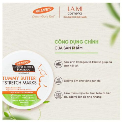 Bơ dưỡng ẩm rạn da cuối thai kỳ Palmer