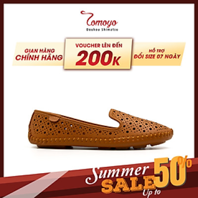 Giày Nữ Búp Bê Da MicroFiber Siêu Nhẹ Tomoyo TMW21402