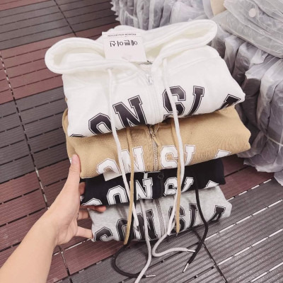 Áo khoác nỉ dây kéo ICONSLAB bao đẹp ngộ nghĩnh-A2099