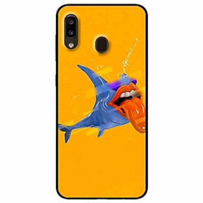 Ốp lưng dành cho Samsung M20 mẫu Cá Mập Mờ