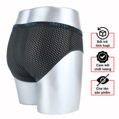 Quần lót nam lỗ lưới thông hơi xuất Nhật, quần sịp nam kháng khuẩn chất vải mềm mại, thấm hút và co giãn đa chiều