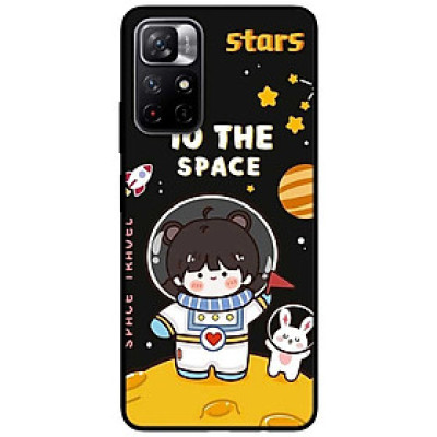 Ốp lưng dành cho Xiaomi Redmi Note 11 5G - Redmi Note 11T - Redmi Note 11S mẫu Búp Bê Vũ Trụ