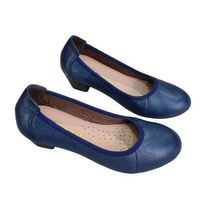 Giày Cao Gót Nữ HÀ NAM Da Bò Thật Cao Cấp 5cm GBBN2079