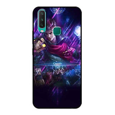 Ốp Lưng in cho Vivo Y15 Mẫu Liên Quân Claude - Hàng Chính Hãng