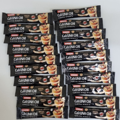 Cà phê hoà tan Café Linh Chi Special Koobeme cho người tiểu đường, ổn định đường huyết vị ngọt béo đậm đà Hộp 18 gói