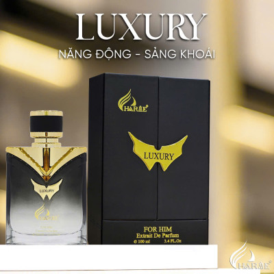 Nước Hoa Nam Charme Luxury Phiên Bản 2024 - 100ml Sang Trọng, Trẻ Trung, Nồng Nàn_Nước Hoa Chính Hãng