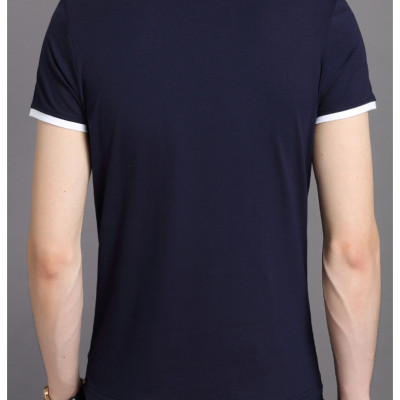 Áo thun nam ngắn tay cổ trụ thời trang SITAKI cao cấp ATN01