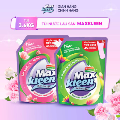 Túi Nước Lau Sàn MaxKleen 3.6kg - Ban Mai Thanh Mát