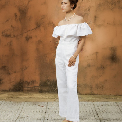 Đồ Bay Jumpsuit Nguyệt DRE132 thời trang thiết kế Hity