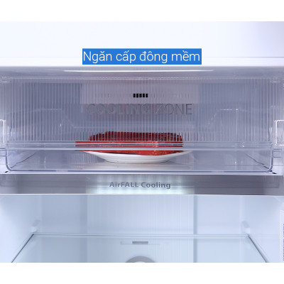 Tủ lạnh Toshiba Inverter 311 lít GR-RT395WE-PMV(06)-MG - Hàng chính hãng - Giao hàng toàn quốc