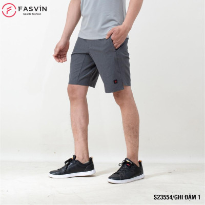 Quần Đùi Nam FASVIN Vải Gió Đẹp Hàng Nhà Máy Chất Lượng Cao Thể Thao Hay Mặc Nhà S23554.HN