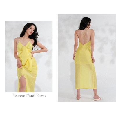 Váy hai dây buộc nơ 2NDDATE DR055L