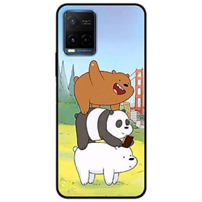Ốp lưng dành cho Vivo Y21 - Vivo Y21s mẫu Bộ Ba Chú Gấu