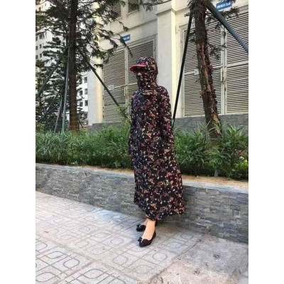 ÁO CHỐNG NẮNG TOÀN THÂN BẰNG VẢI LANH NHẬT BẢN - ÁO CHỐNG NẮNG TOÀN THÂN