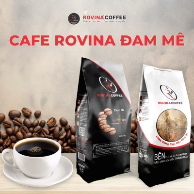 Cà Phê Rovina Đam Mê- Pha Phin - Gói 500gr Mùi Thơm Quyến Rũ, Đậm Đà Mang Lại Những Tách Cà Phê Tuyệt Hảo Thương Hiệu Rovina Coffee
