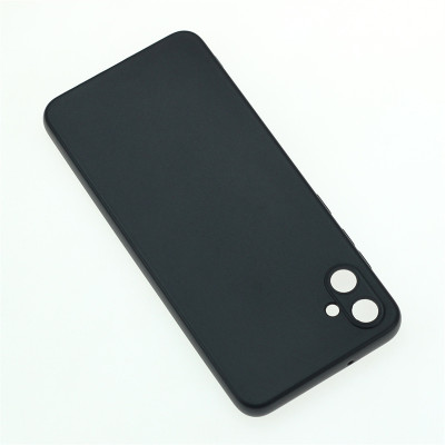 Ốp lưng dành cho SamSung Galaxy A05 dẻo màu đen bảo vệ camera sau, chống bám vân tay - Hàng chính hãng