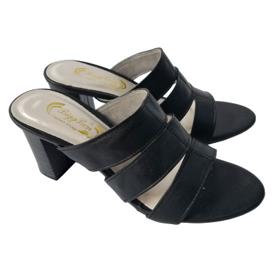 Dép Cao Gót Nữ Da Bò BIGGBEN Cao Cấp DCG32