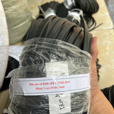 Dải cao su hình chữ U