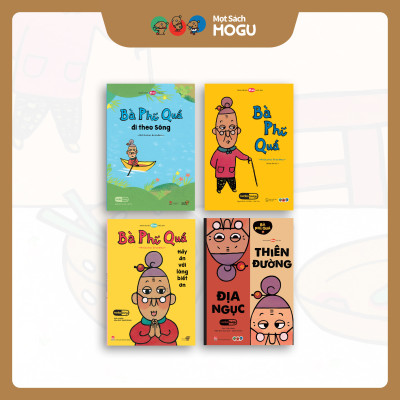 Truyện Ehon bé 3-4-5 tuổi - Bộ 5 cuốn Tuyển tập Bà Phí Quá
