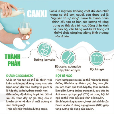 TPBVSK Caxni dành cho người tiểu đường - Thiên Sư