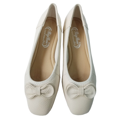 Giày Búp Bê Nữ Da Bò Thật BIGGBEN Cao 5 Phân BB141