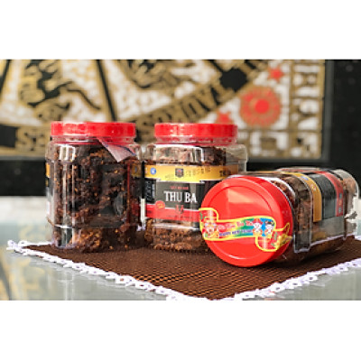 Free sách Hành Trình Về Phương Đông khi mua Thịt bò khô miếng ngon cay vừa chất lượng cao đặc sản Quảng Ngãi 4 hộp 500gr. Beef jerky slice