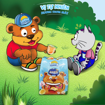 Thạch Rau Câu Lai Phú Vị Trái Cây 1kg