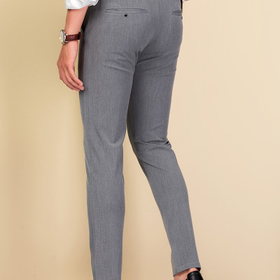 Quần Tây Nam TITISHOP QTN159 Xám cotton