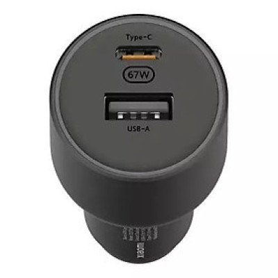 Sạc ô tô xe hơi xiaomi 1A1C 67W , sạc nhanh ô tô 2 cổng ( USB, TypeC ) - Hàng Chính Hãng