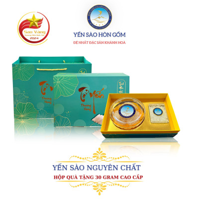 [HGK-V1] Yến Sào Tinh Chế Cao Cấp Sợi Dài - Yến Sào Hòn Gốm Chính Hiệu Khánh Hoà - HGK NEST